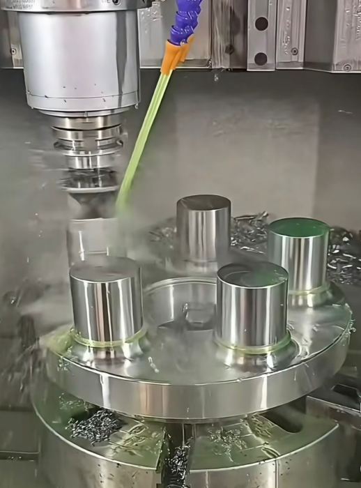 تشغيل CNC لقطع أسطوانية